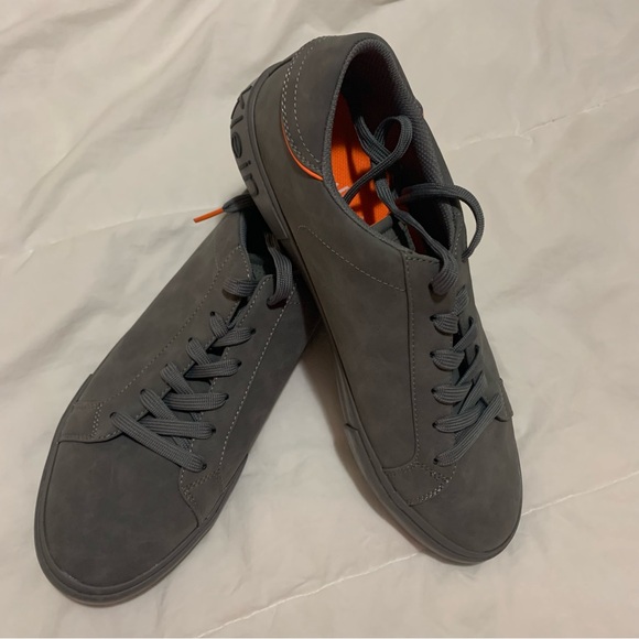 NWT Calvin Klein Reon Sneakers Dark Gray Suede, Size 13 Men’s New, Never worn. - Picture 6 of 8